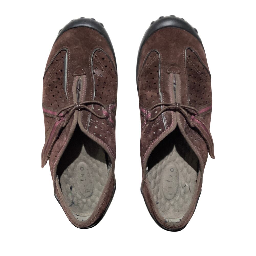 Clarks Privo Tequini Shoes Women Size 11.5/12 Burgundy —Comfort, Walking, Casual